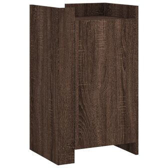 Dressoir 45x35x75 cm bewerkt hout bruin eikenkleurig 2