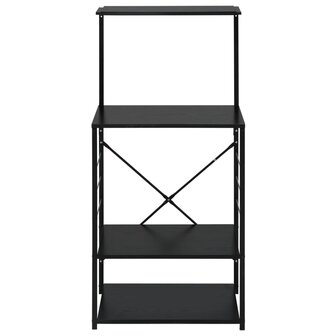 Magnetronkast 60x39,6x123 cm bewerkt hout zwart 3