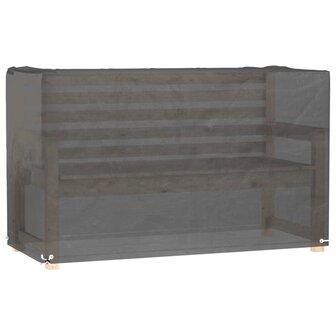 Tuinmeubelhoes met 8 oogjes rechthoekig 125x55x75 cm 2