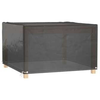 Tuinmeubelhoes met 8 oogjes vierkant 125x125x75 cm 2