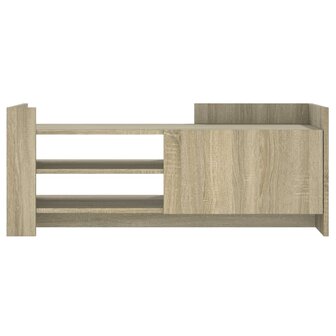 Tv-meubel 100x35x40 cm bewerkt hout sonoma eikenkleurig 4