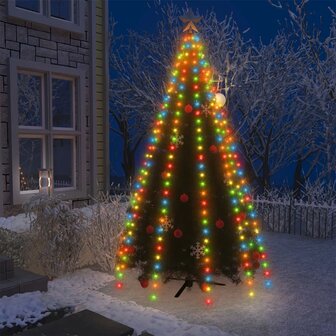 Kerstboomverlichting met 300 LED&amp;apos;s meerkleurig net 300 cm 1