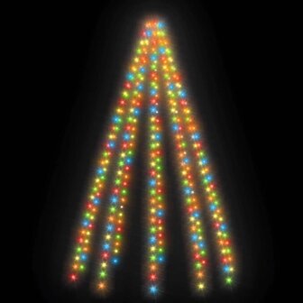 Kerstboomverlichting met 300 LED&amp;apos;s meerkleurig net 300 cm 4