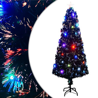 Kerstboom met LED en standaard 240 cm glasvezel 1