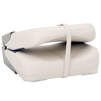 2-delige Bootstoelenset inklapbaar 41x36x48 cm blauw en wit 10