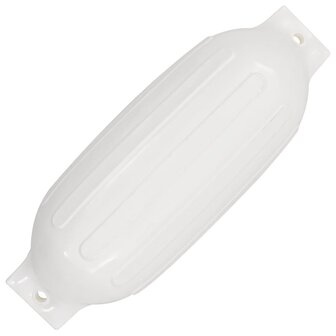 Bootstootkussens 2 st 69x21,5 cm PVC wit 2