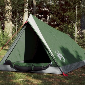 Tent 2-persoons waterdicht groen 1