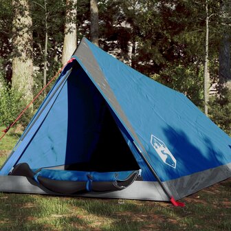 Tent 2-persoons waterdicht blauw 1