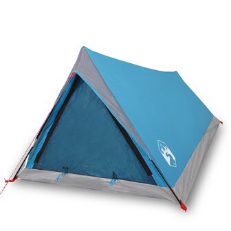 Tent 2-persoons waterdicht blauw 2