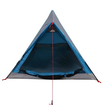 Tent 2-persoons waterdicht blauw 5