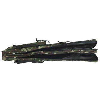 Hengeltas 160 cm camouflage oxford stof groen 2