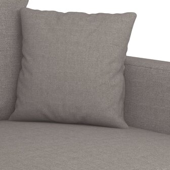 2-delige Loungeset met kussens stof taupe 5