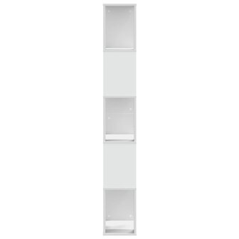 Boekenkast 5-laags 45x23,5x162,5 cm bewerkt hout wit 4