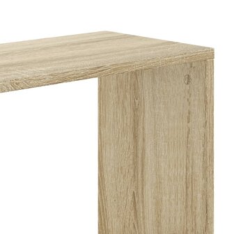 Boekenkast 5-laags 45x23,5x162,5 cm bewerkt hout sonoma eiken 6