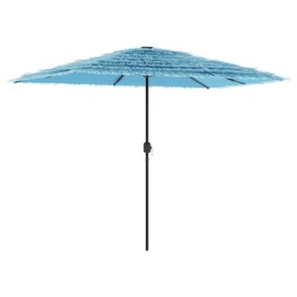 Parasol met stalen paal 300x200x250 cm blauw 5