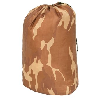 Camouflagenet met opbergtas 5x5 m beige 3