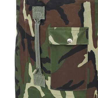 Sporttas legerstijl 85 L camouflage 6