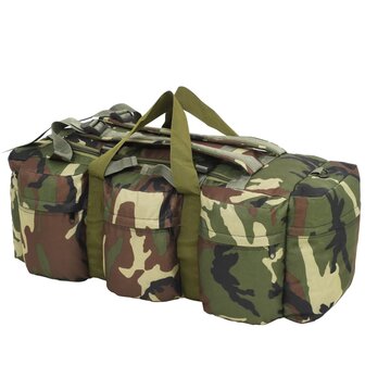 Plunjezak 3-in-1 legerstijl 90 L camouflage 2