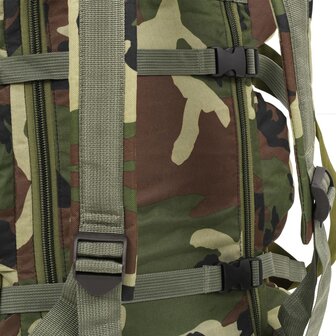 Plunjezak 3-in-1 legerstijl 90 L camouflage 5