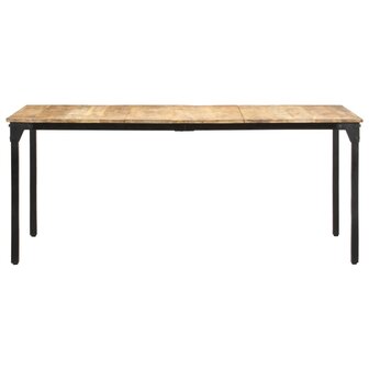 Eettafel 180x90x76 cm ruw mangohout 2