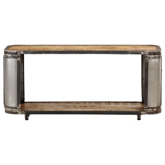 Tv-meubel 90x30x40 cm massief mangohout 2