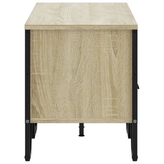 Tv-meubel 122x34x41 cm bewerkt hout sonoma eikenkleurig 5