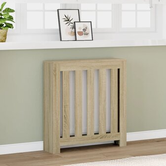 Radiatorombouw 78x20x82 cm bewerkt hout sonoma eikenkleurig 1