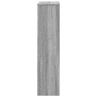 Radiatorombouw 78x20x82 cm bewerkt hout grijs sonoma eikenkleur 4