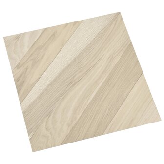 Vloerplanken 20 st zelfklevend 1,86 m&sup2; PVC gestreept beige 3