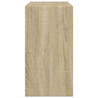 Wastafelkast 63x29x55 cm bewerkt hout sonoma eikenkleurig 6