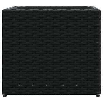 Plantenbak 36x30x32 cm poly rattan zwart 5