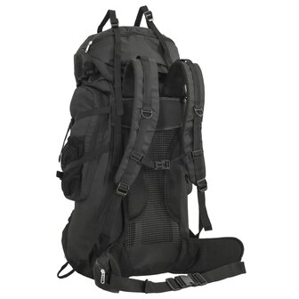 Wandelrugzak 100 L oxford stof zwart 3