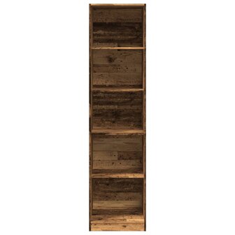 Kledingkast 50x50x200 cm bewerkt hout oud hout 4