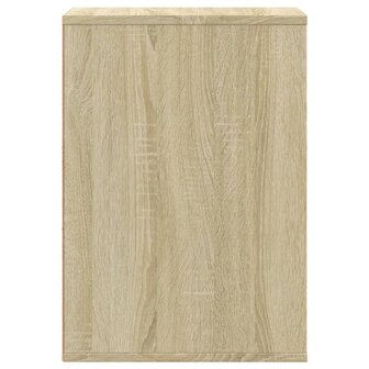 Ladekast 80x41x58 cm bewerkt hout sonoma eikenkleurig 6