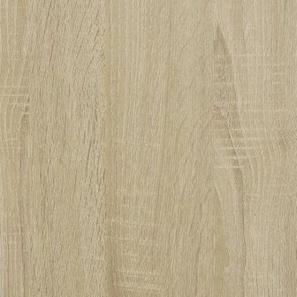 Ladekast 80x41x58 cm bewerkt hout sonoma eikenkleurig 9