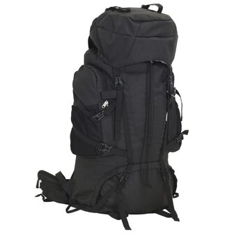 Wandelrugzak 60 L oxford stof zwart 1