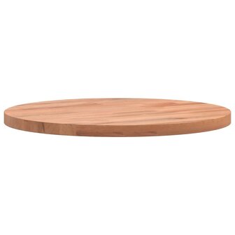 Tafelblad rond &Oslash;30x1,5 cm massief beukenhout 6