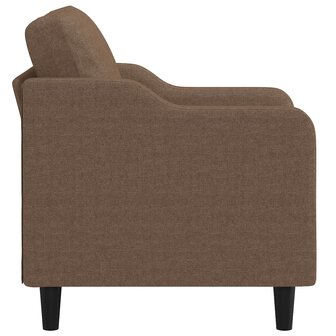 Fauteuil 60 cm stof bruin 4