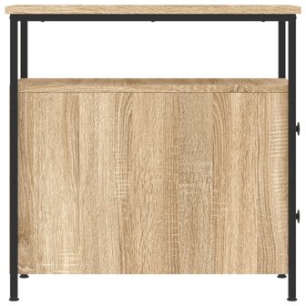 Nachtkastje 30x60x60 cm bewerkt hout sonoma eikenkleurig 7