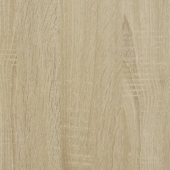 Plantenstandaards 2 st 30x30x80 cm bewerkt hout sonoma eiken 9