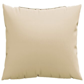 Bankkussens 4 st 40x40 cm stof beige 3