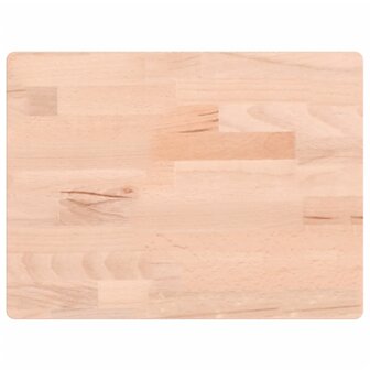 Snijplank 40x30x4 cm massief beukenhout 2