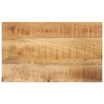 Tafelblad rechthoekig 40x20x2,5 cm massief ruw mangohout 1