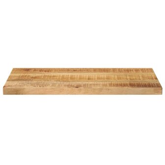 Tafelblad rechthoekig 40x20x2,5 cm massief ruw mangohout 3