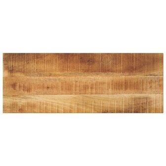 Tafelblad rechthoekig 70x30x2,5 cm massief ruw mangohout 1