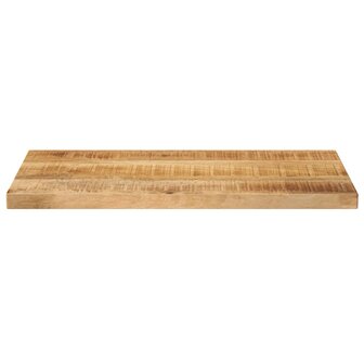 Tafelblad rechthoekig 50x20x3,8 cm massief ruw mangohout 3