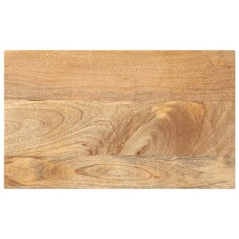 Tafelblad rechthoekig 60x20x2,5 cm massief mangohout 1