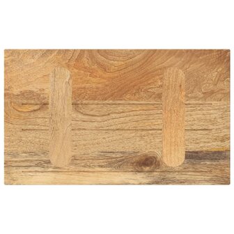 Tafelblad rechthoekig 60x20x2,5 cm massief mangohout 5