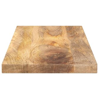 Tafelblad rechthoekig 80x20x2,5 cm massief mangohout 4