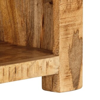 Tv-meubel 110x35x40 cm massief ruw mangohout 9